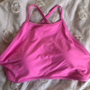 Aerie High Neck Bikini Top